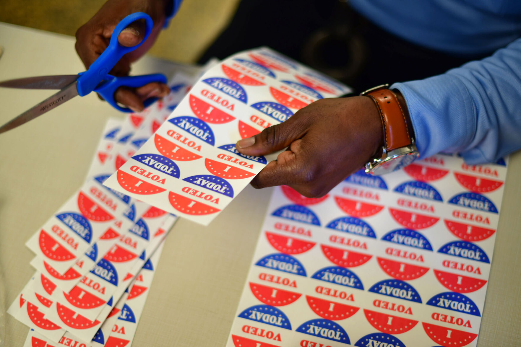 Vote and register people to vote
